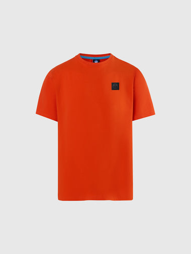 hover | Bright orange | basic-stretch-t-shirt-short-sleeve-692981