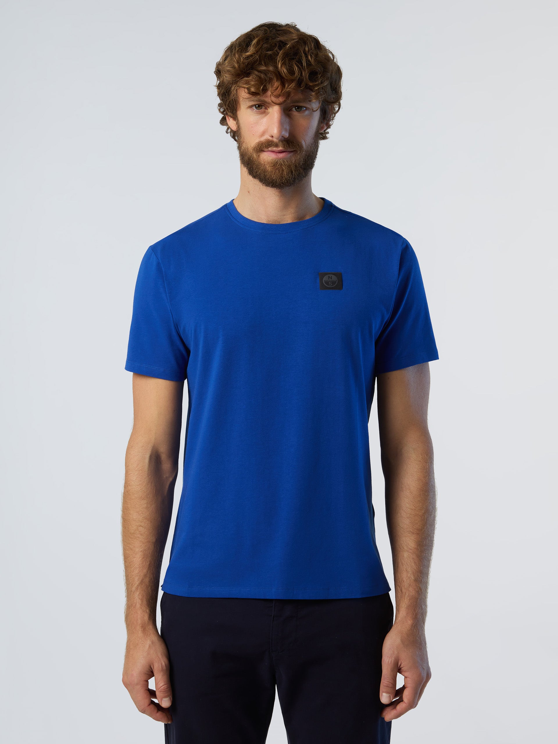 1 | Surf blue | basic-stretch-t-shirt-short-sleeve-692981