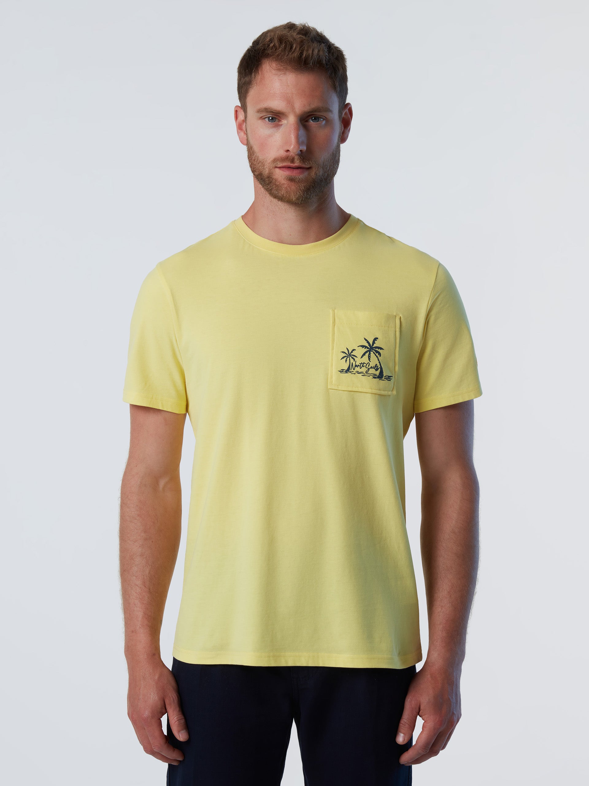 T-shirt with palm tree print | North Sails