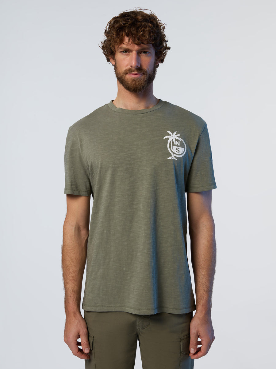 1 | Dusty olive | t-shirt-short-sleeve-slub-jersey-692987