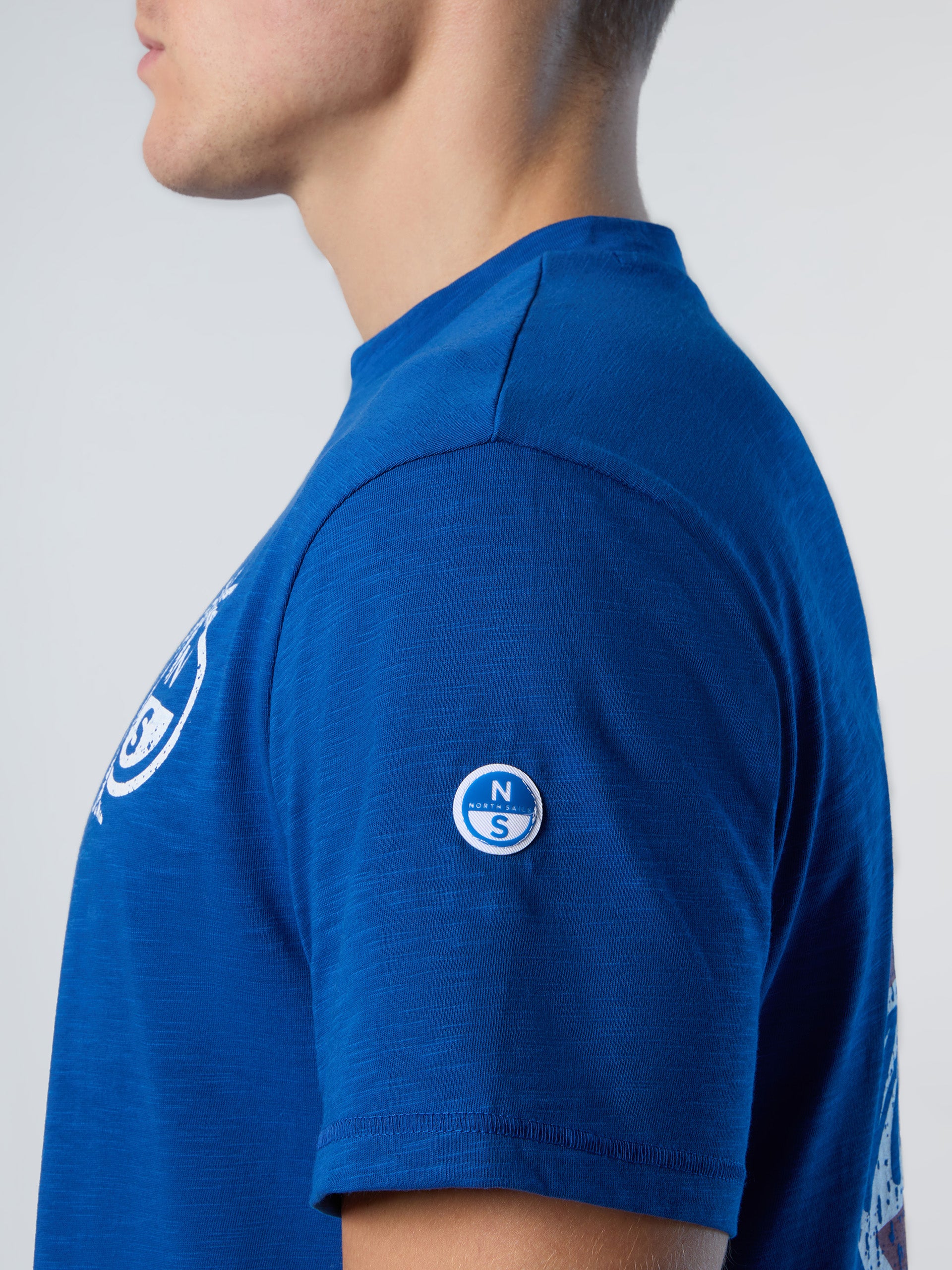 7 | Ocean blue | t-shirt-short-sleeve-slub-jersey-692987