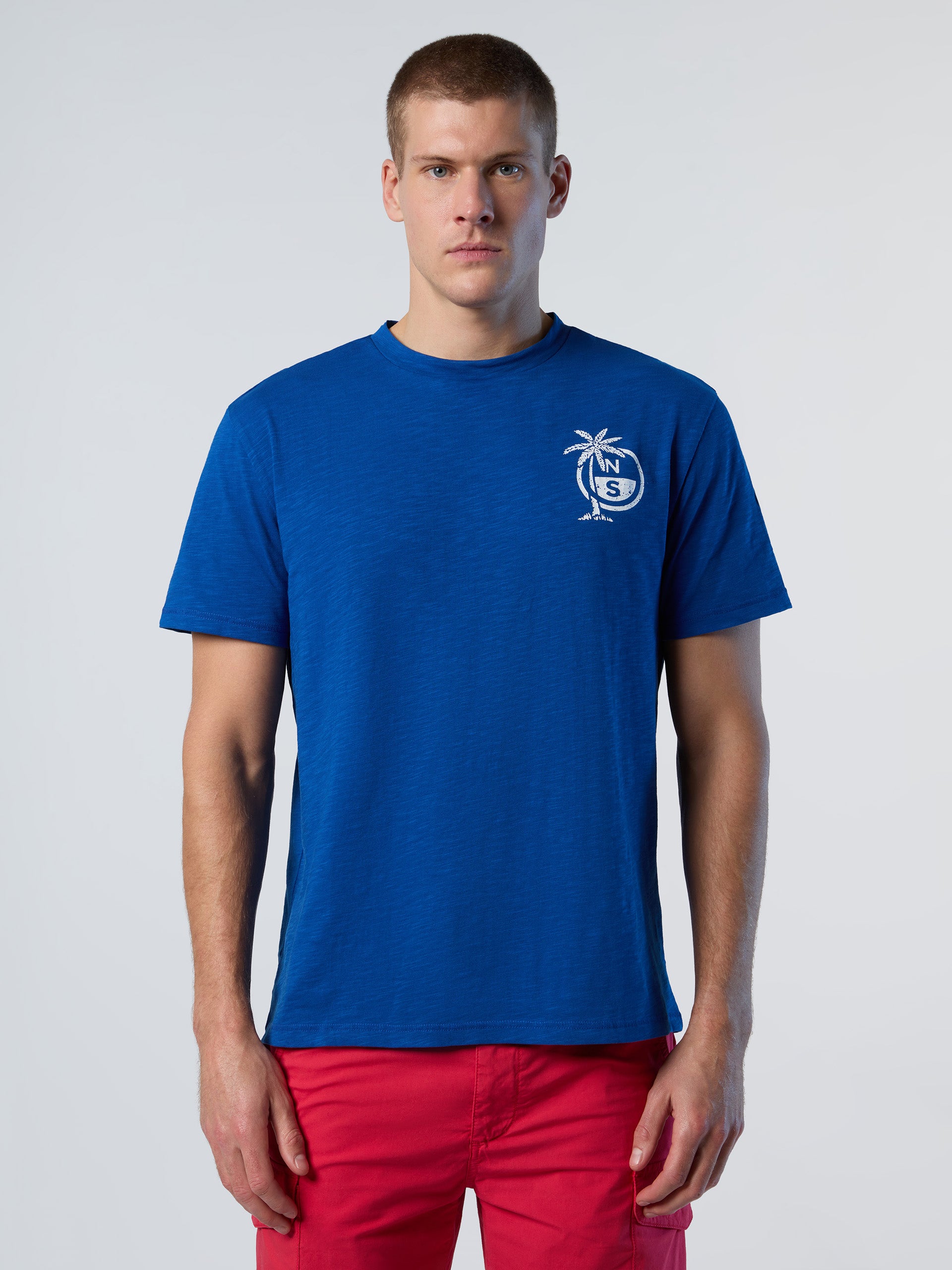 1 | Ocean blue | t-shirt-short-sleeve-slub-jersey-692987
