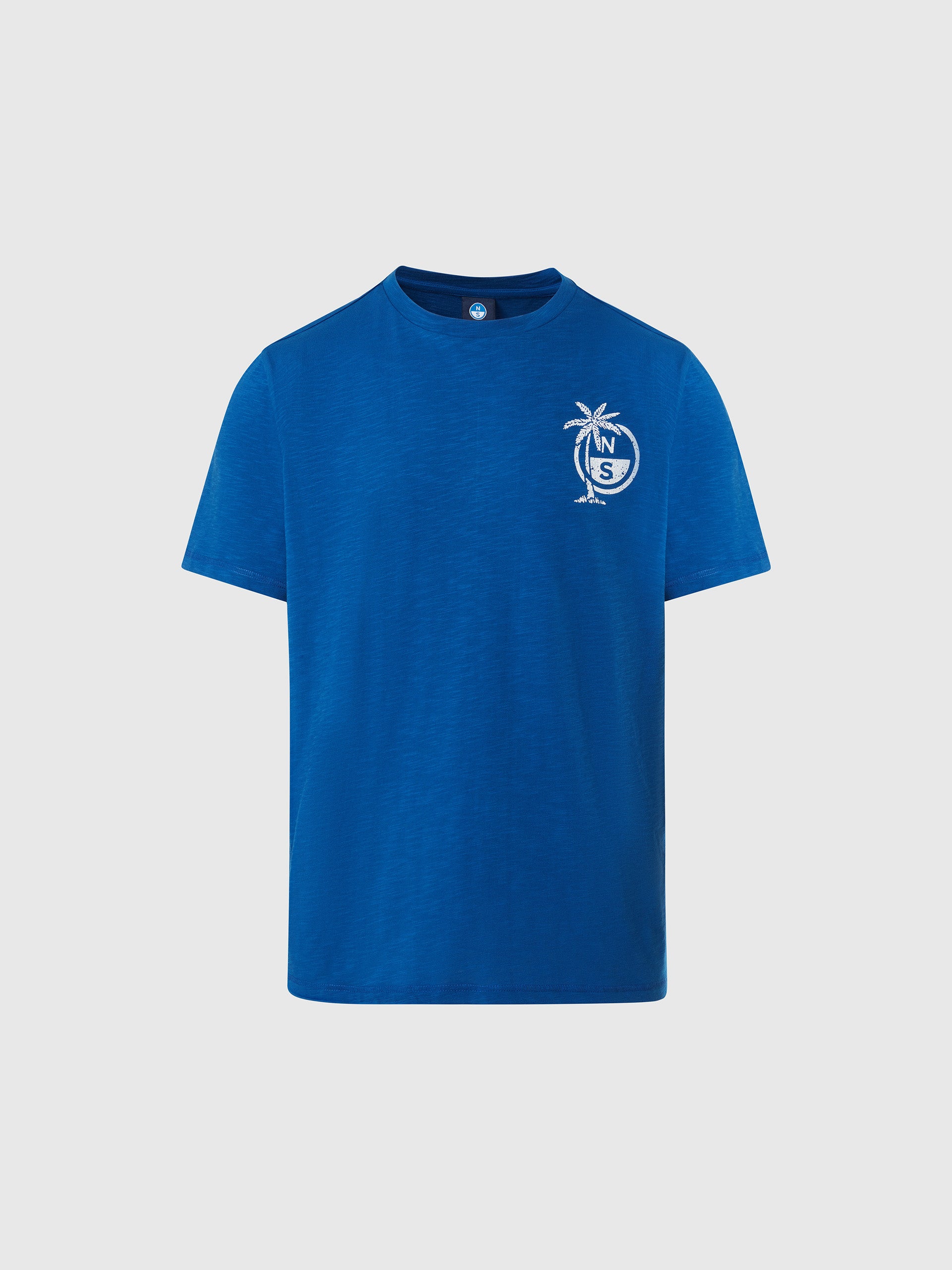 hover | Ocean blue | t-shirt-short-sleeve-slub-jersey-692987