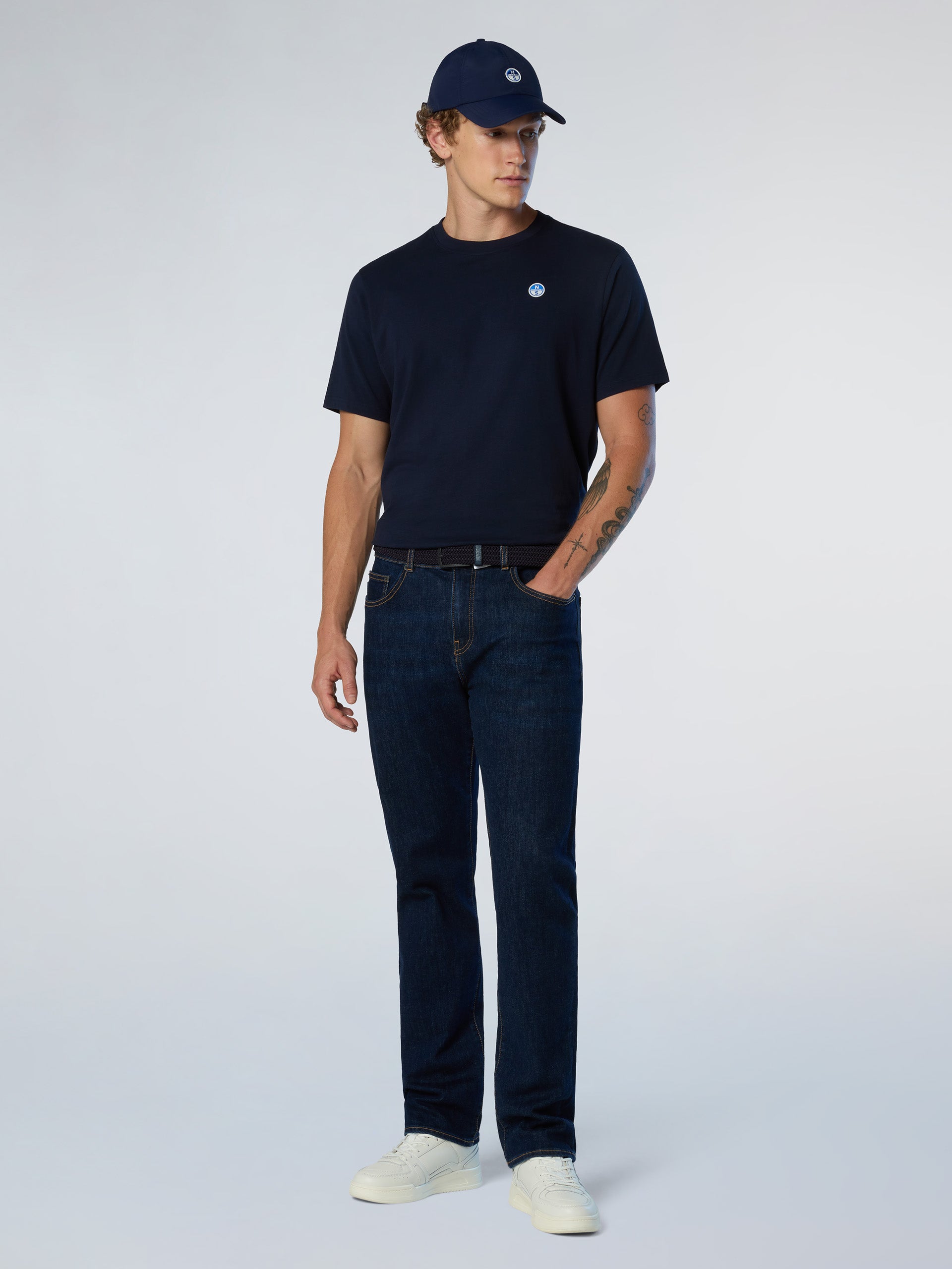 5 | Navy blue | t-shirt-short-sleeve-basic-bollo-692990