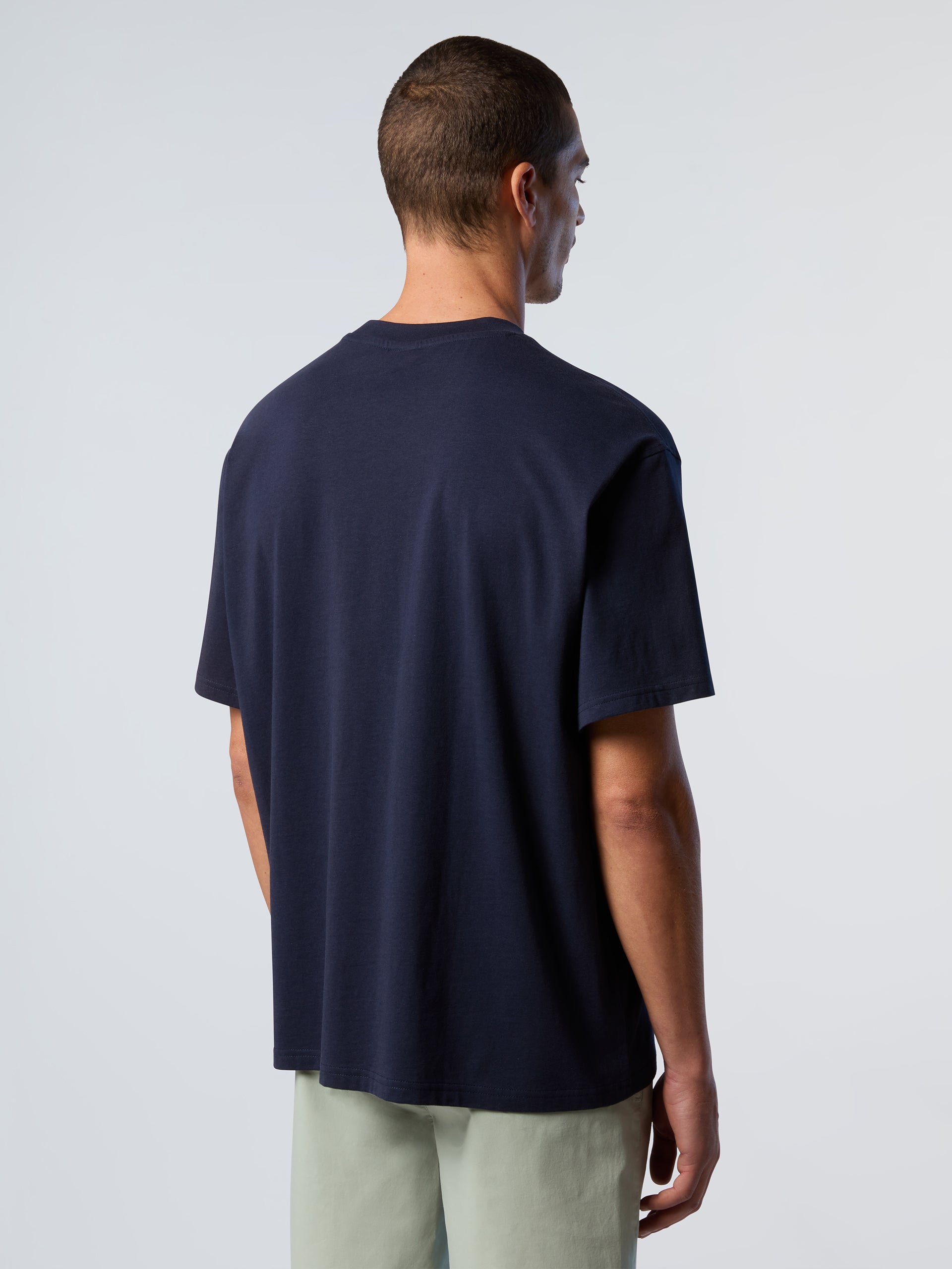 4 | Navy blue | t-shirt-short-sleeve-wgraphic-693029