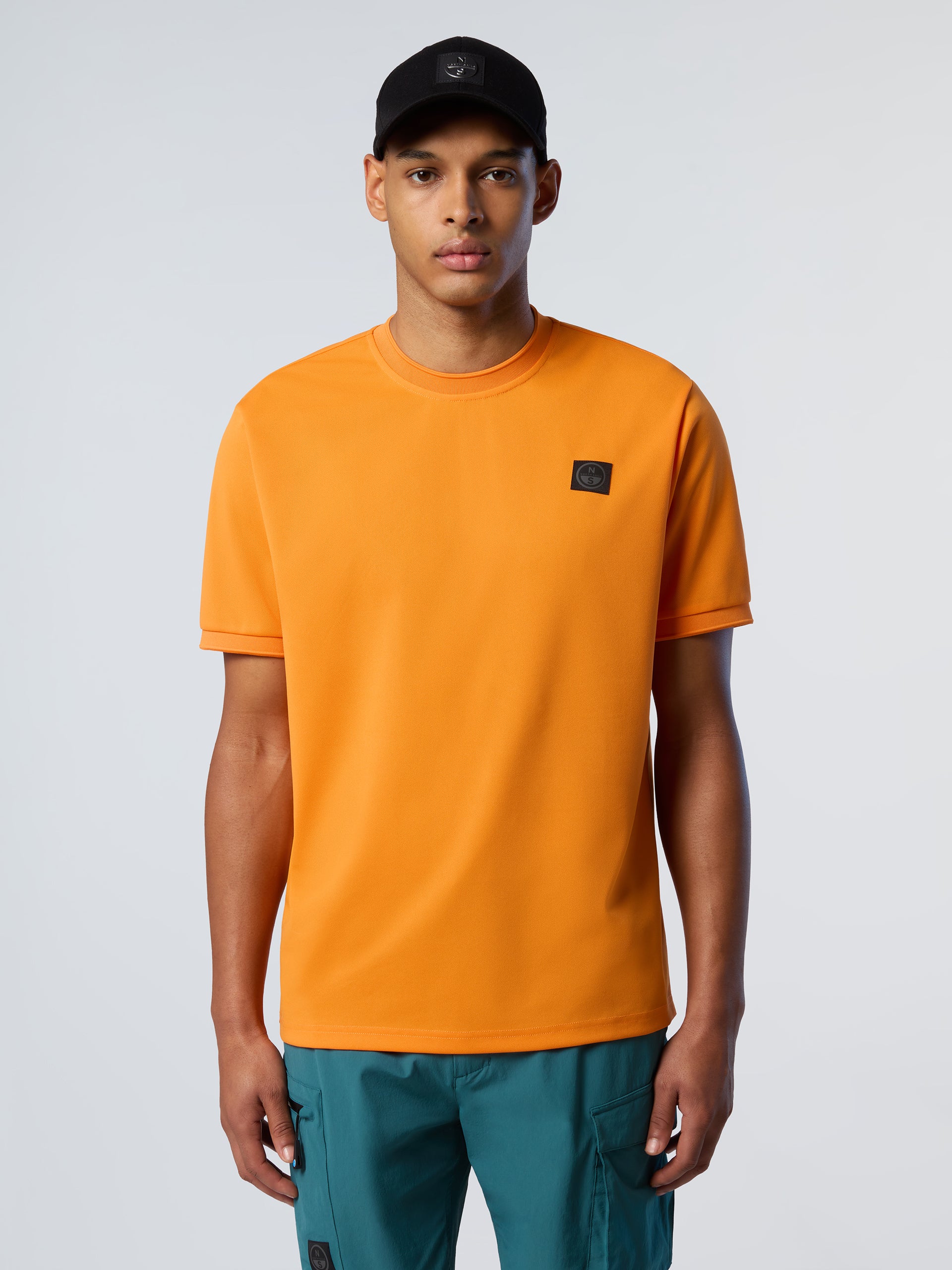1 | Papaya orange | t-shirt-short-sleeve-wlogo-693041