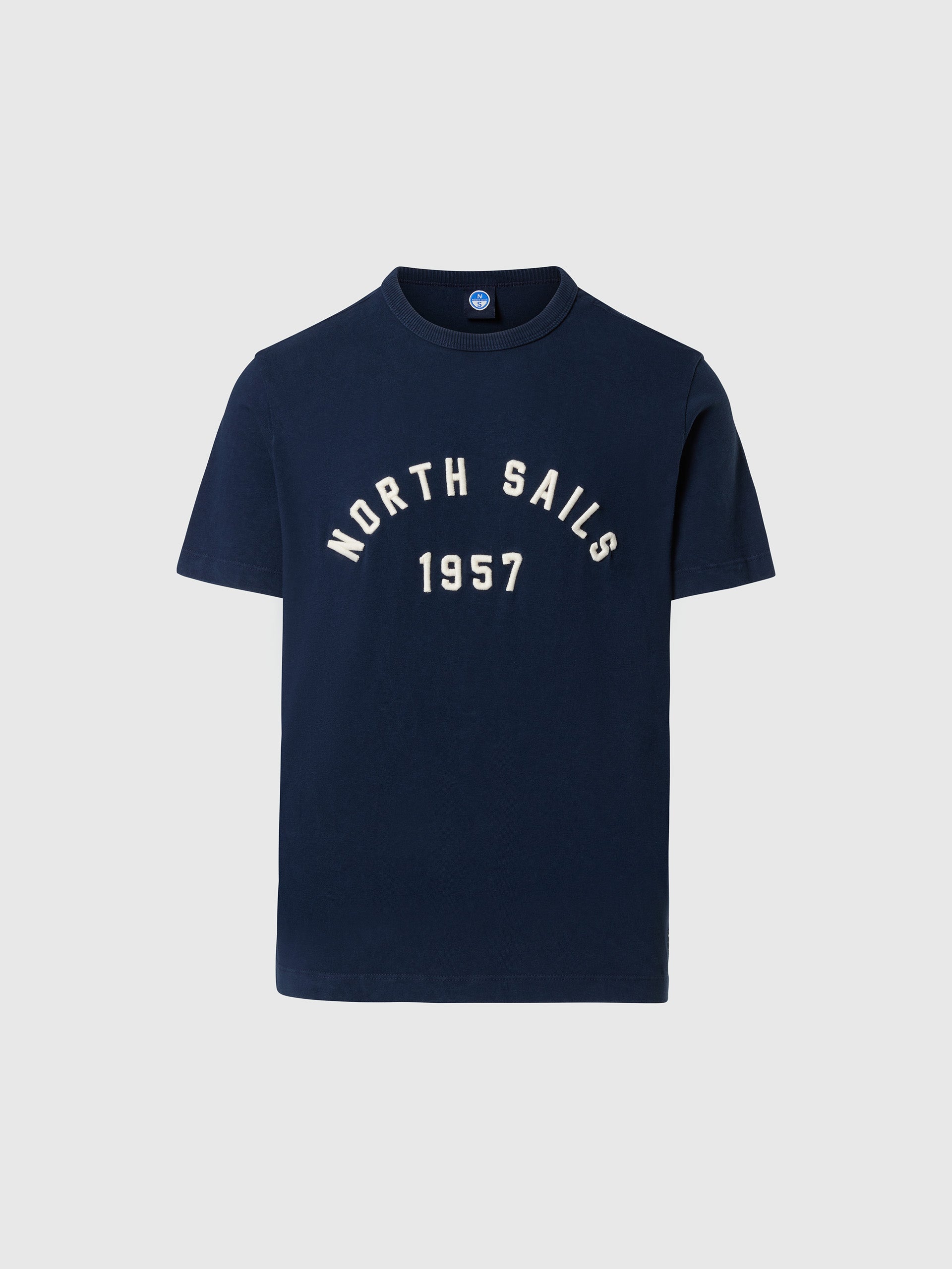 hover | Navy blue | t-shirt-shorth-sleeve-wgraphic-693047