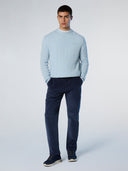 5 | Ice melange | crewneck-7gg-knitwear-699145