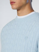 6 | Ice melange | crewneck-7gg-knitwear-699145