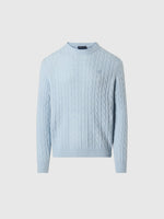 hover | Ice melange | crewneck-7gg-knitwear-699145