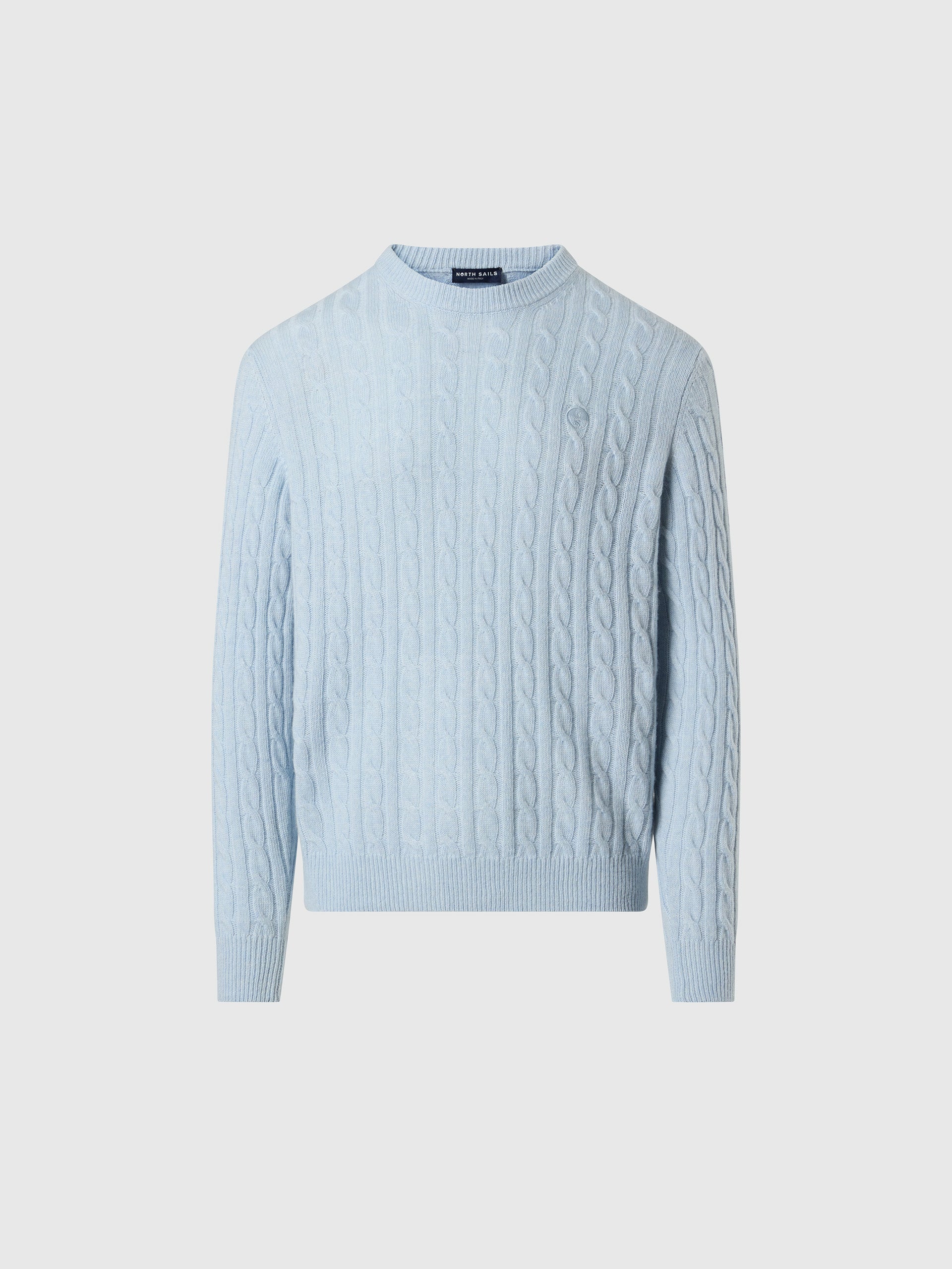 hover | Ice melange | crewneck-7gg-knitwear-699145
