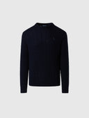 hover | Navy blue | crewneck-7gg-knitwear-699145