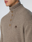 6 | Fossil melange | half-buttons-7gg-knitwear-699146