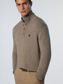 2 | Fossil melange | half-buttons-7gg-knitwear-699146