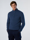 1 | China blue melange | half-buttons-7gg-knitwear-699146