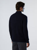4 | Navy blue | half-buttons-7gg-knitwear-699146