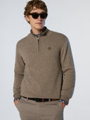 2 | Fossil melange | hald-zip-12gg-knitwear-699148