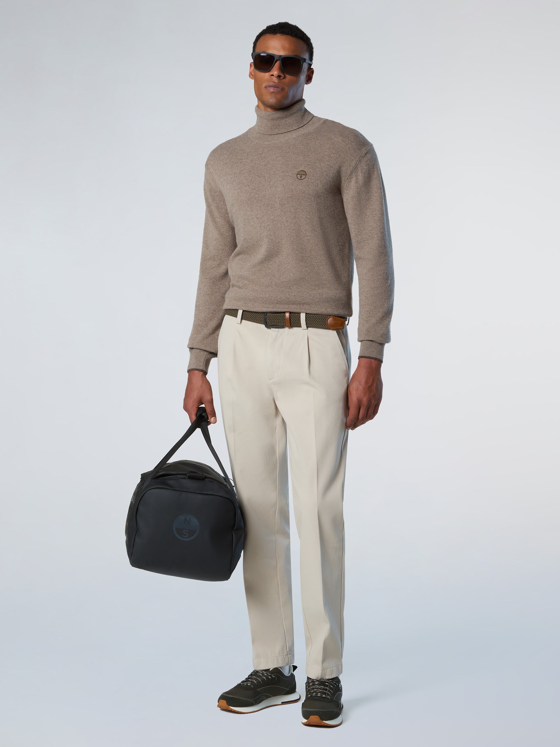 Cashmere blend turtle-neck sweater | North Sails