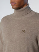 6 | Fossil melange | turtle-neck-12gg-knitwear-699149