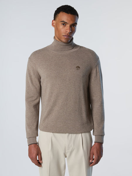 Cashmere blend turtle-neck sweater | North Sails