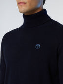 6 | Navy blue | turtle-neck-12gg-knitwear-699149