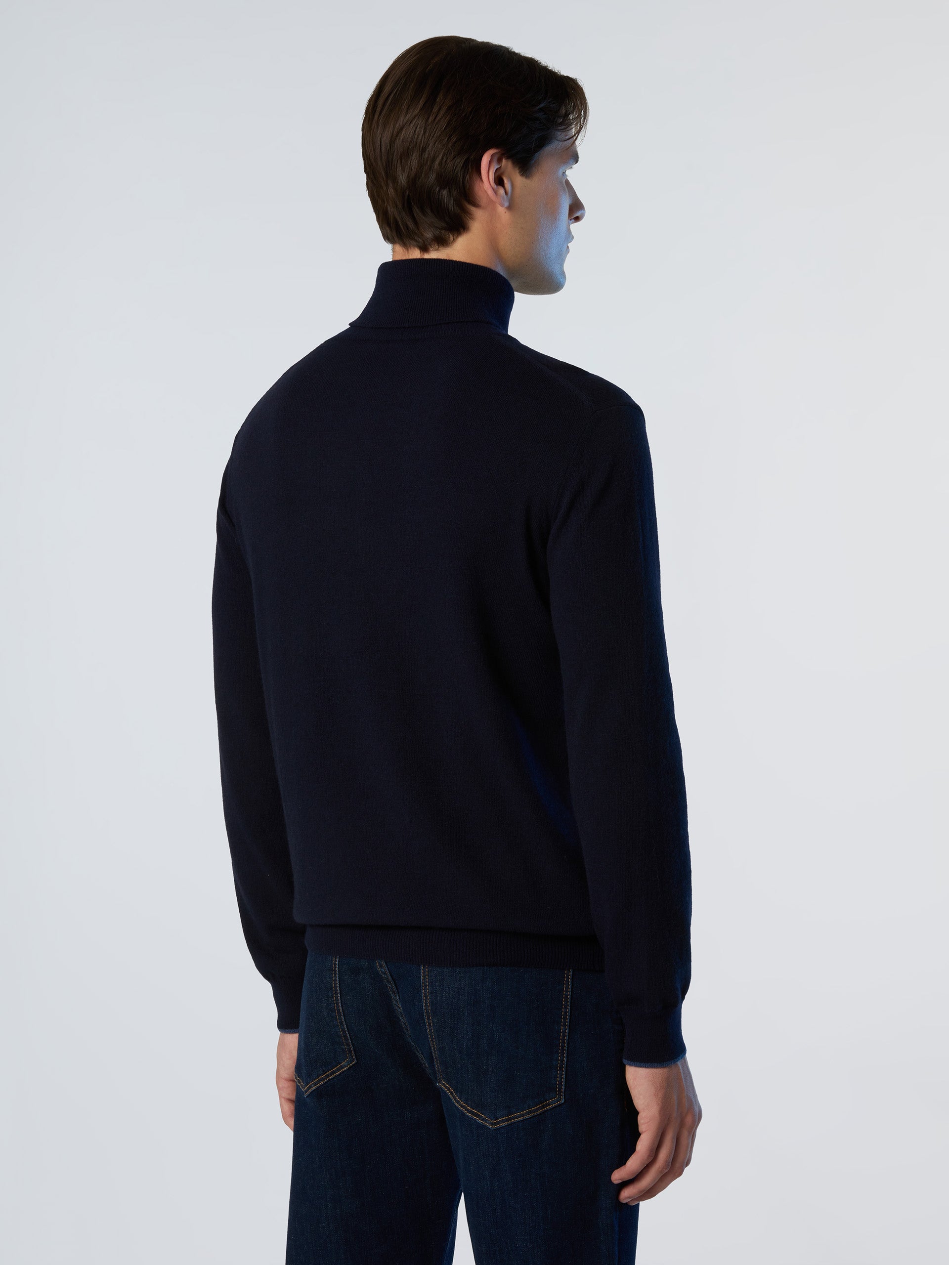 4 | Navy blue | turtle-neck-12gg-knitwear-699149