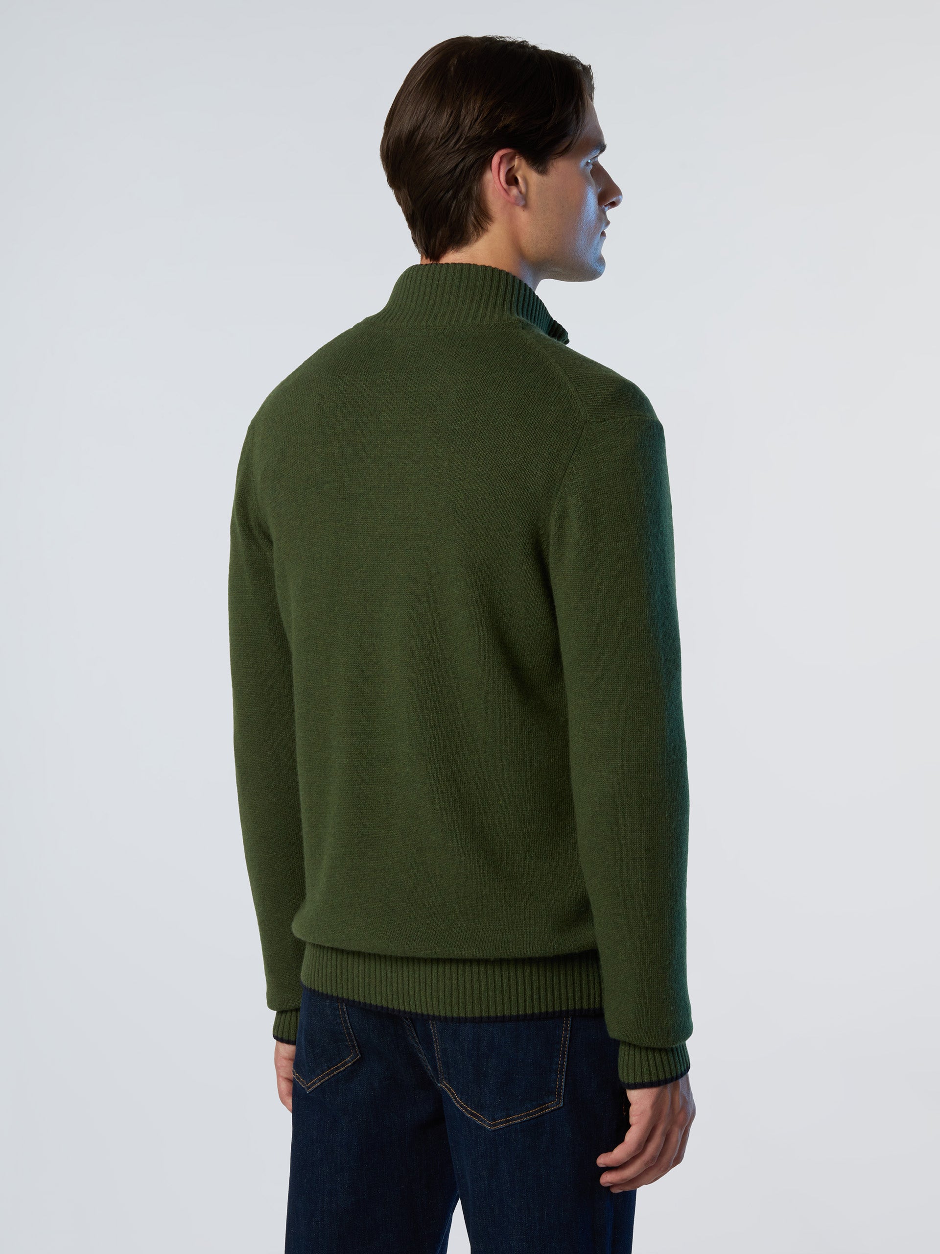 Cashmere blend zip-through sweater | North Sails