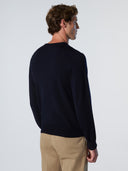 4 | Navy blue | crewneck-12gg-knitwear-699156