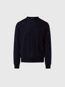 hover | Navy blue | crewneck-12gg-knitwear-699156