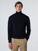 1 | Navy blue | turtle-neck-12gg-knitwear-699157