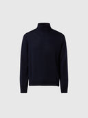 hover | Navy blue | turtle-neck-12gg-knitwear-699157