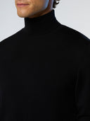 6 | Black | turtle-neck-12gg-knitwear-699157