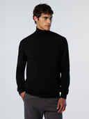 1 | Black | turtle-neck-12gg-knitwear-699157