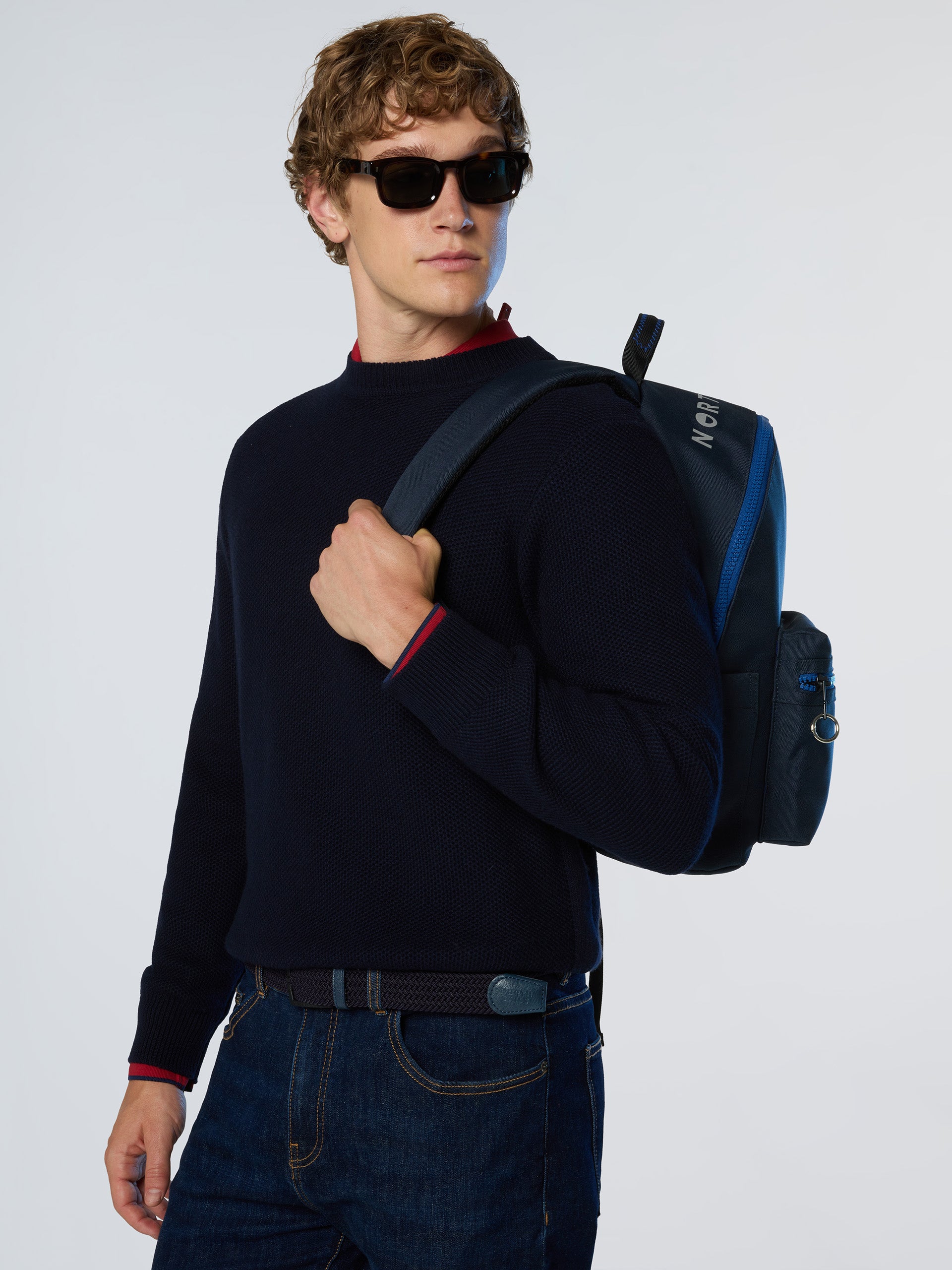 2 | Navy blue | crewneck-7gg-knitwear-699159