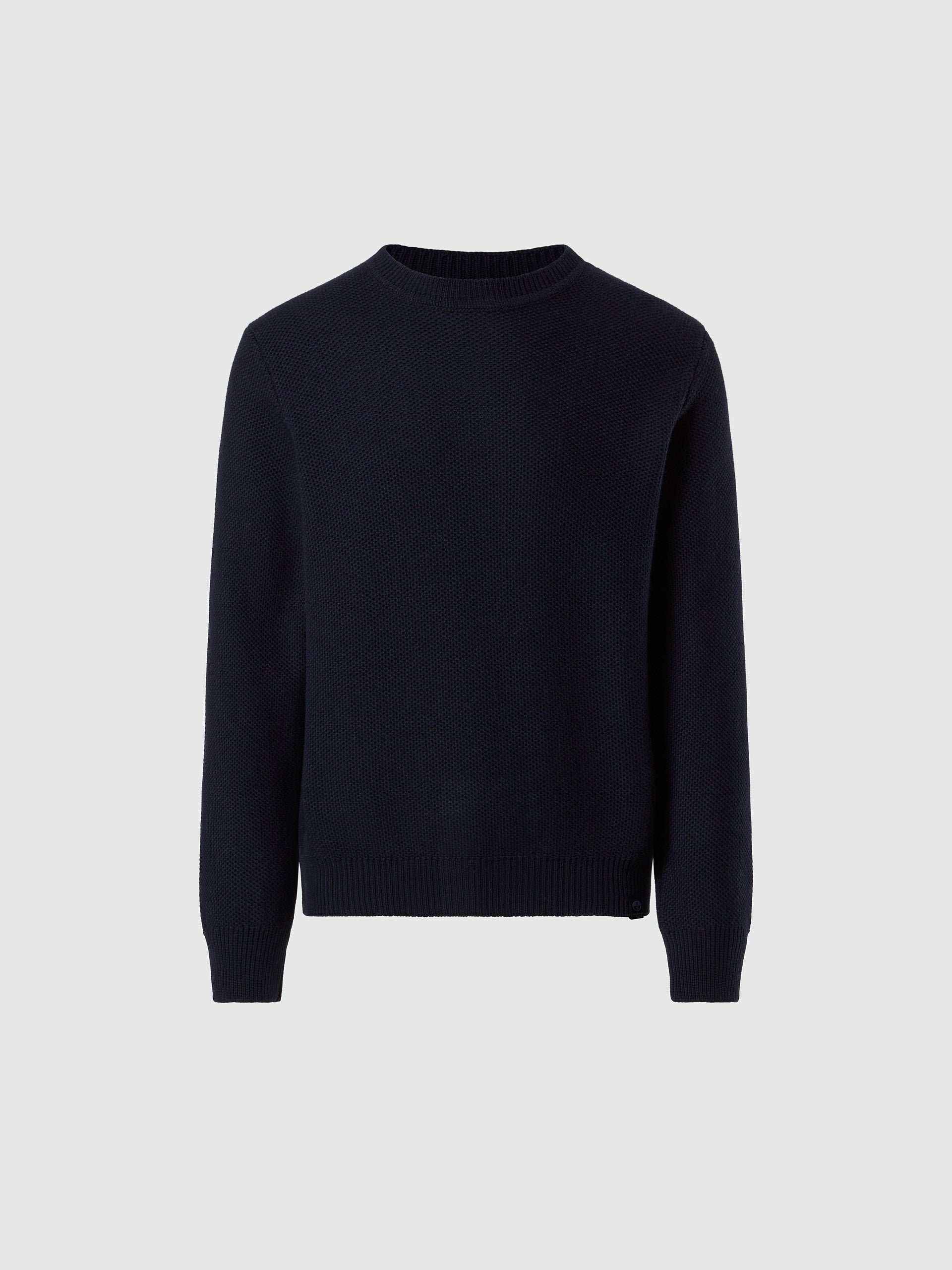 hover | Navy blue | crewneck-7gg-knitwear-699159