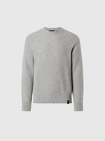 hover | Grey melange | crewneck-7gg-knitwear-699159