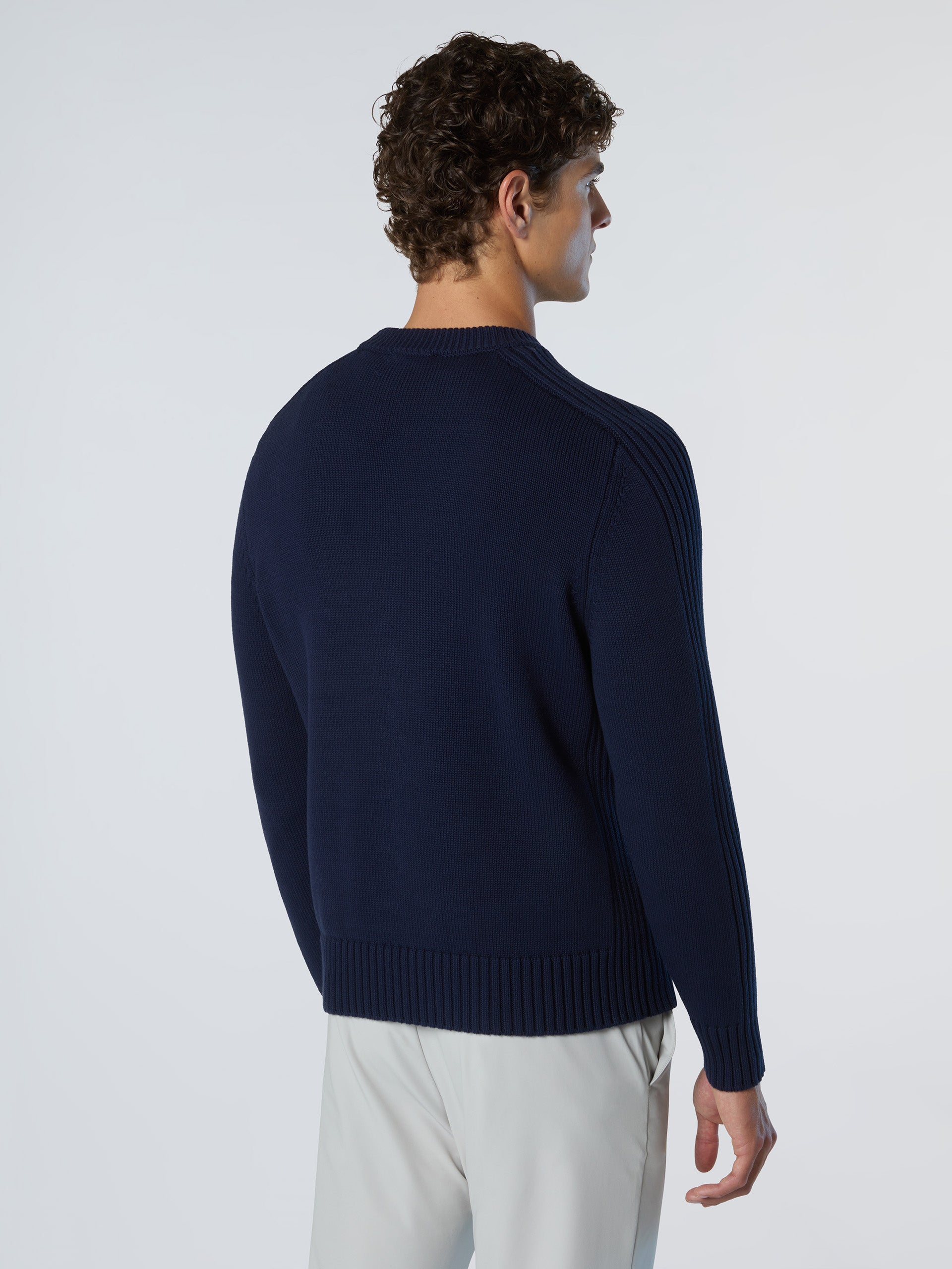 4 | Navy blue | crewneck-3gg-knitwear-699161
