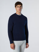 1 | Navy blue | crewneck-3gg-knitwear-699161