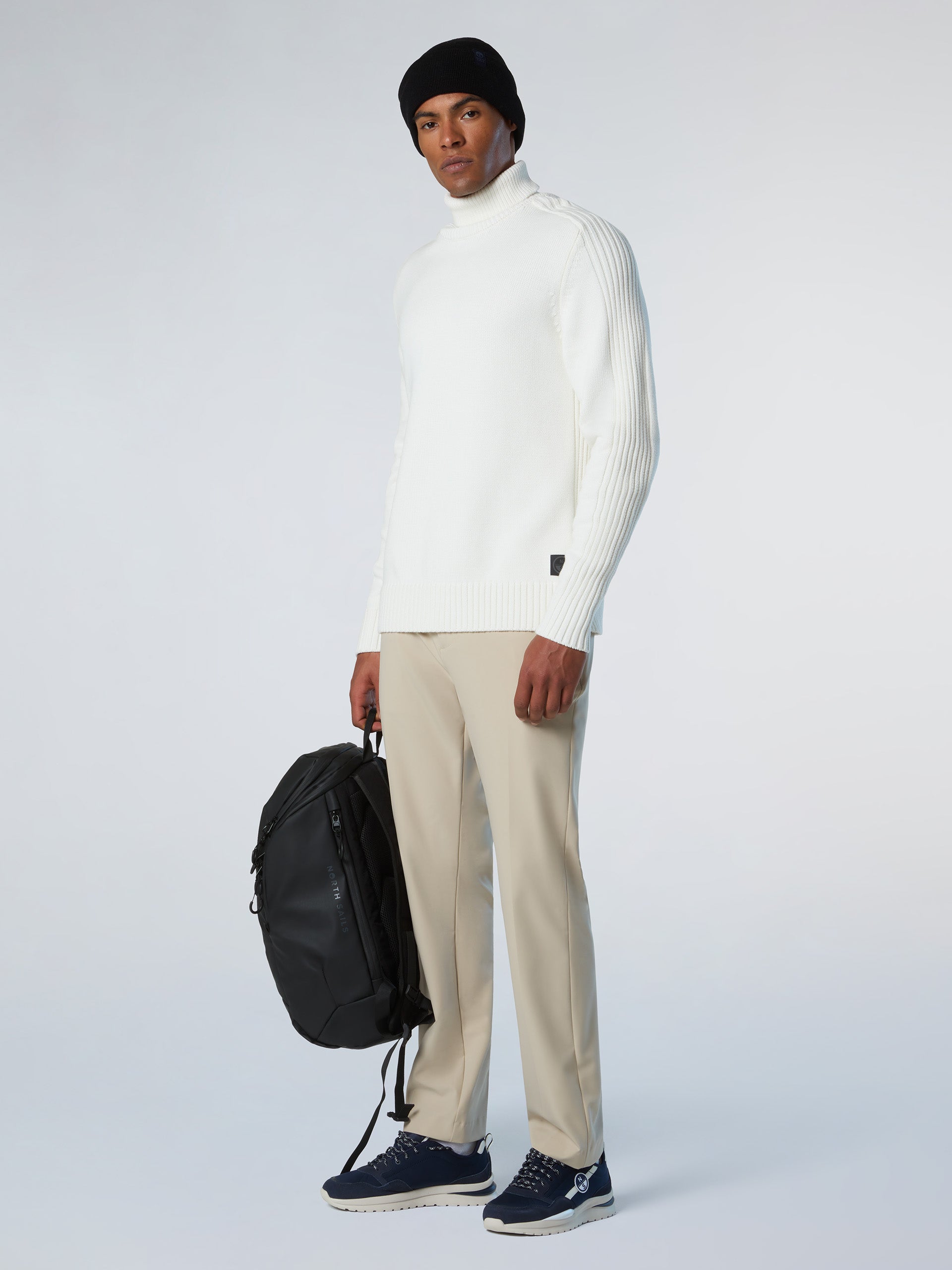 ニット/セーター arts&amp;science Turtle neck big  sweater Cedar_Oatmeal_Sweater_Mini_top