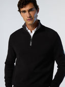 2 | Black | half-zip-12gg-knitwear-699169