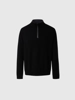 hover | Black | half-zip-12gg-knitwear-699169