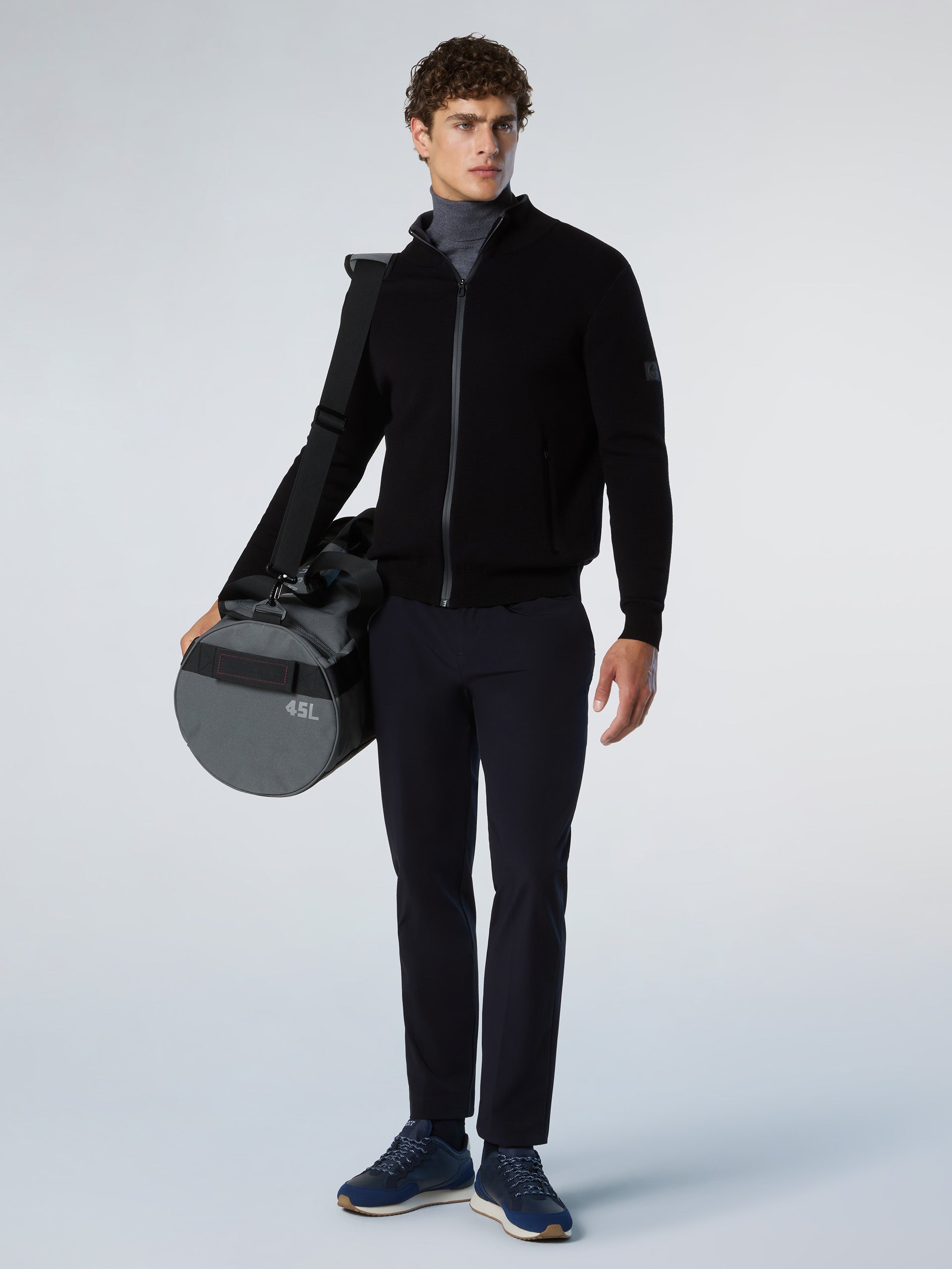 5 | Black | full-zip-12gg-knitwear-699170