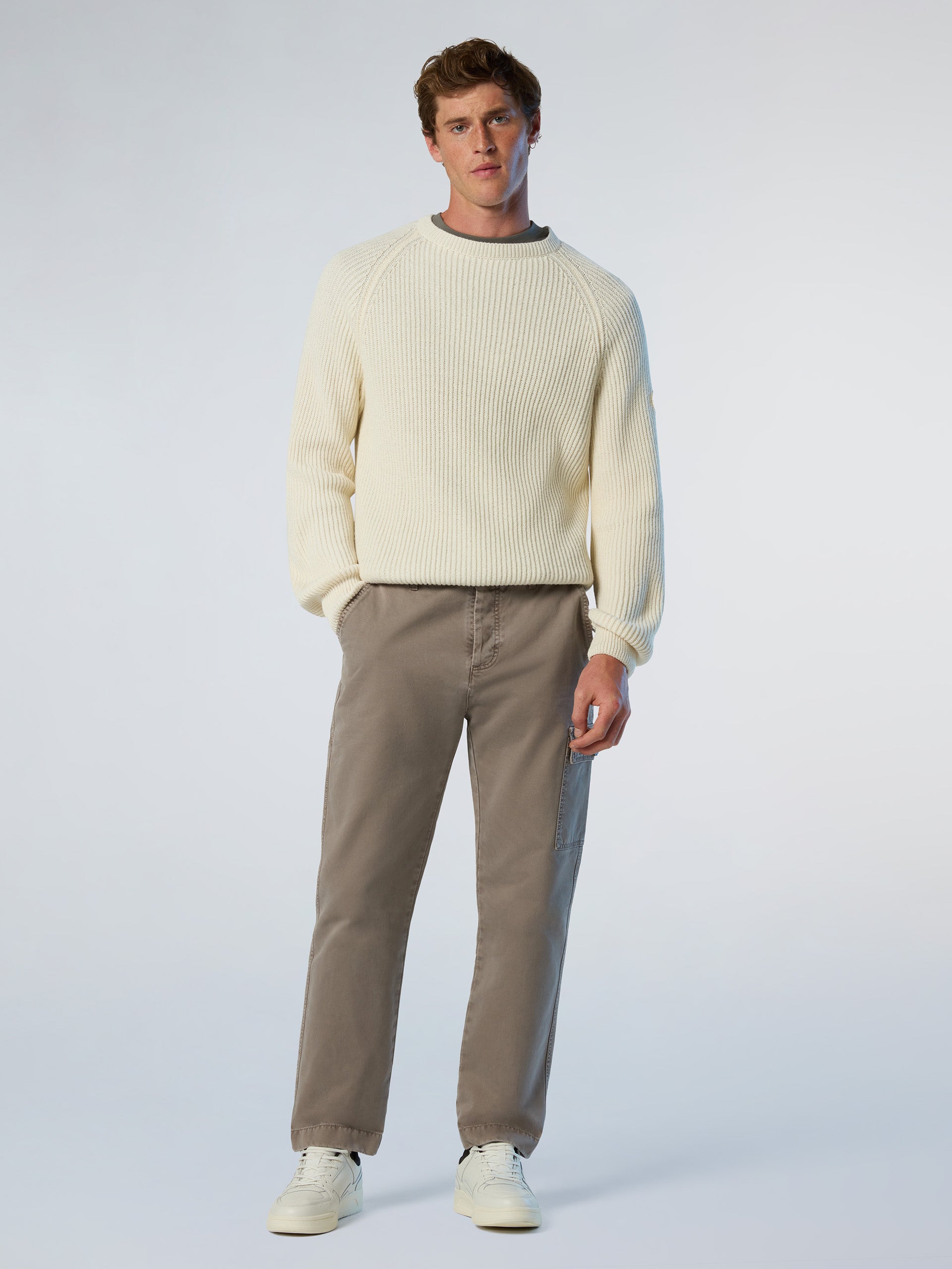 5 | Marshmallow | crewneck-5gg-knitwear-699176