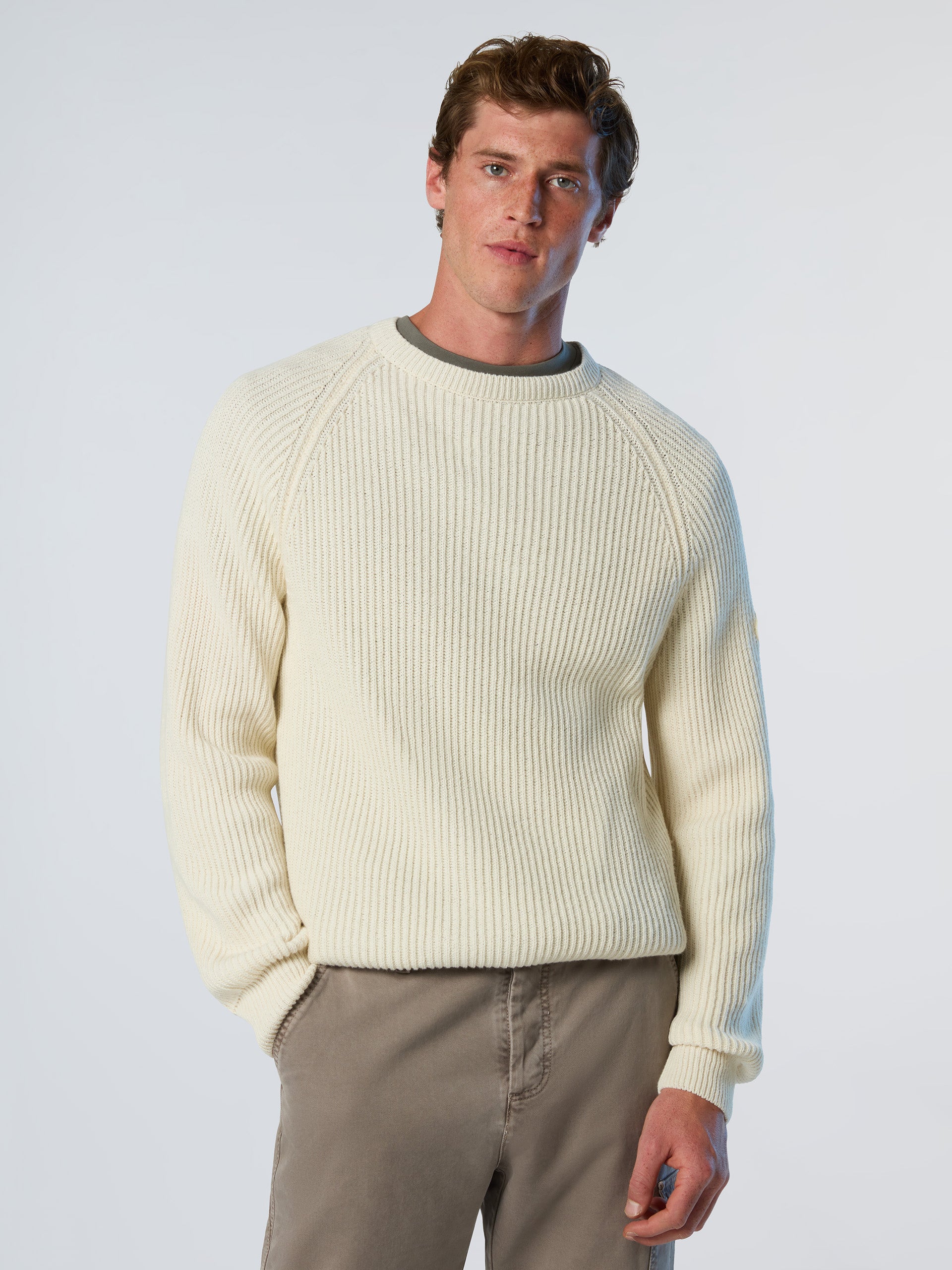1 | Marshmallow | crewneck-5gg-knitwear-699176