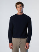 1 | Navy blue | crewneck-5gg-knitwear-699176