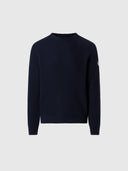 hover | Navy blue | crewneck-5gg-knitwear-699176