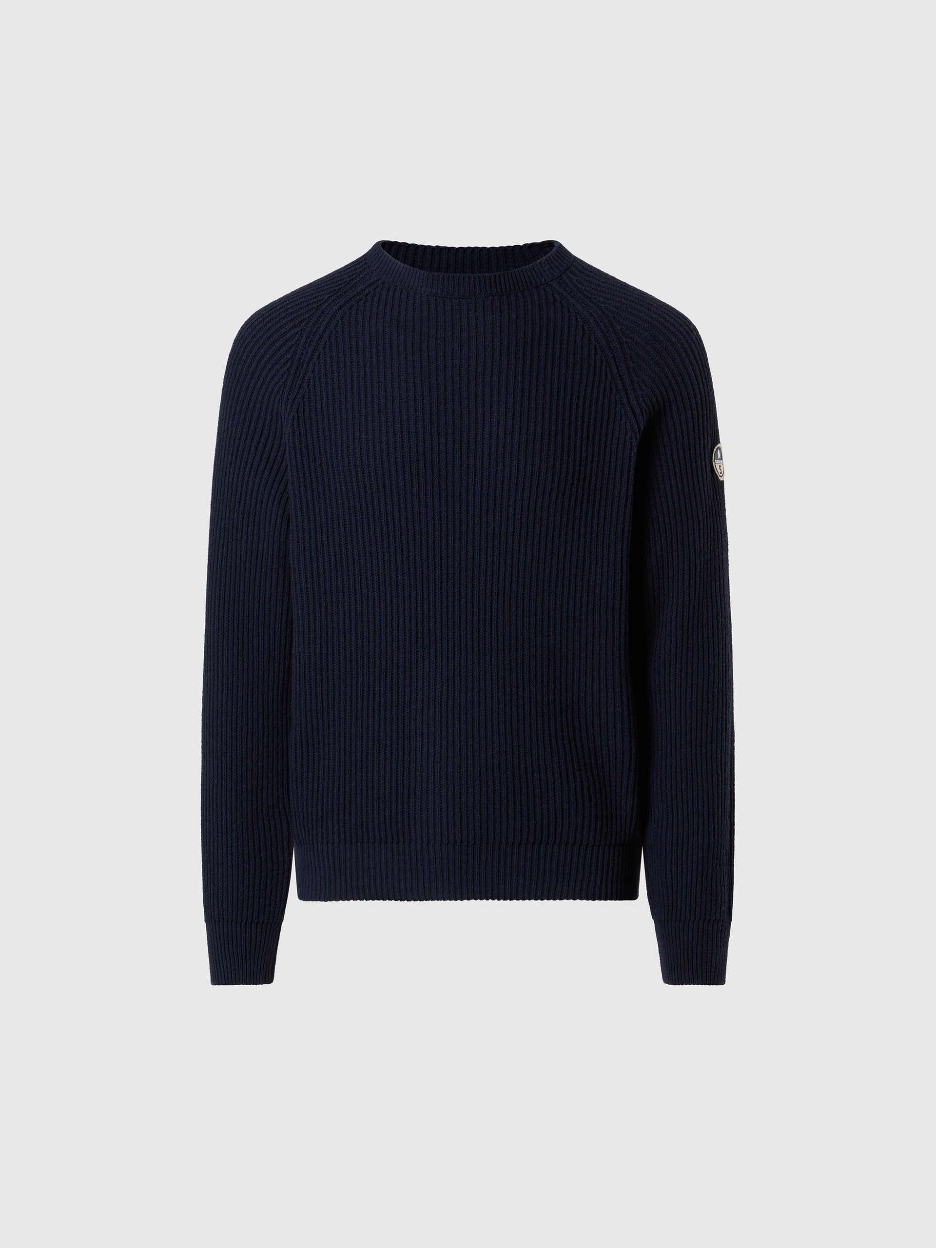 hover | Navy blue | crewneck-5gg-knitwear-699176