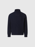 hover | Navy blue | turtle-neck-5gg-knitwear-699177