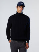 1 | Navy blue | turtle-neck-5gg-knitwear-699198