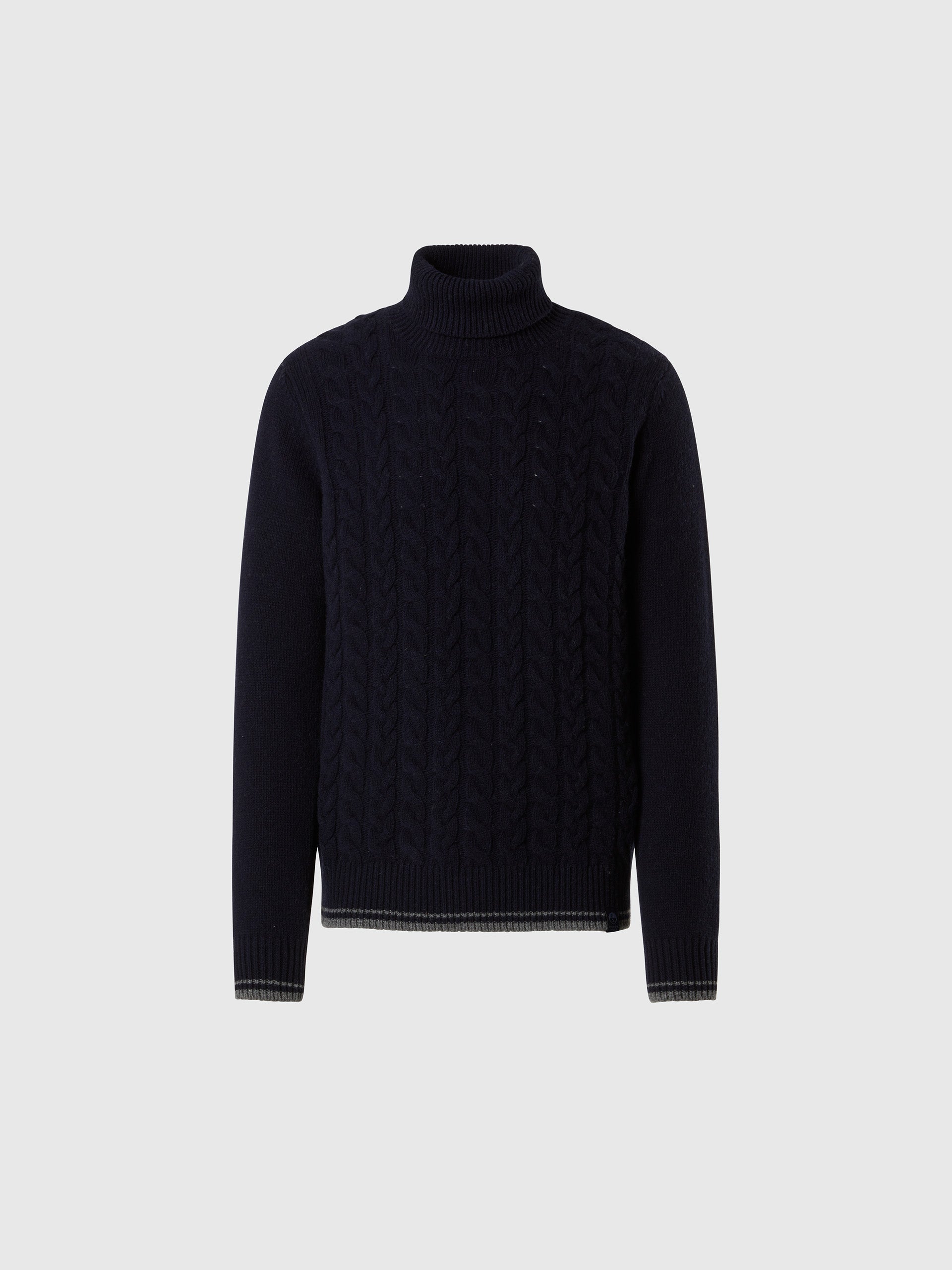 hover | Navy blue | turtle-neck-5gg-knitwear-699198
